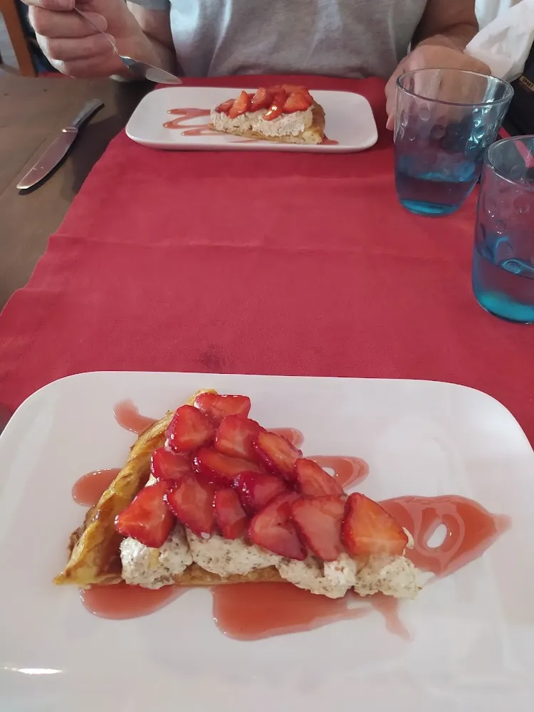 Tarte Aux Fraise Avec Creme Noisette